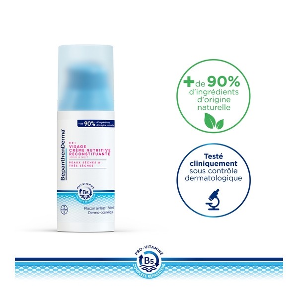 Bepanthen Derma crème nutritive reconstituante visage