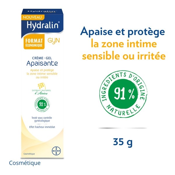 Hydralin Gyn crème-gel apaisante