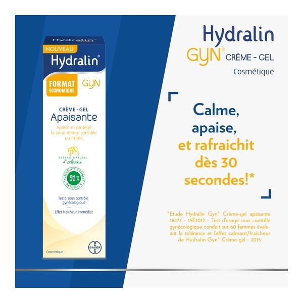 Hydralin Gyn crème-gel apaisante