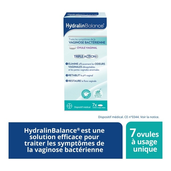 Hydralin Balance ovule vaginal