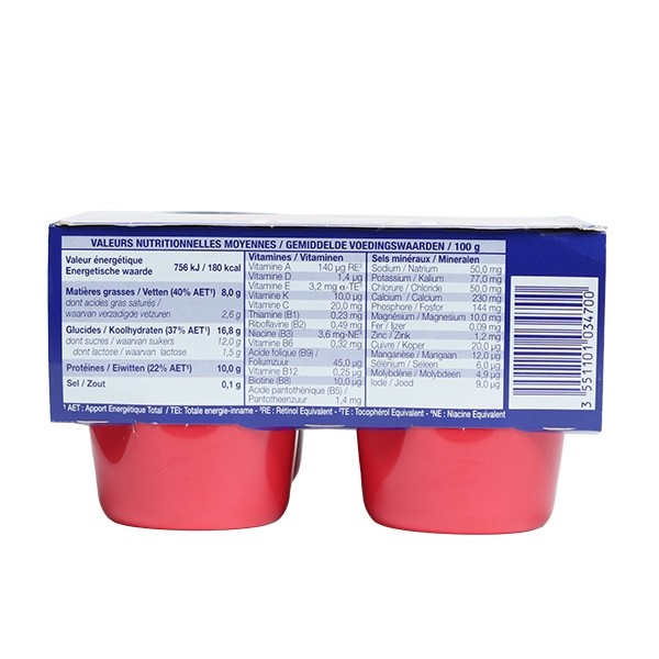 Delical crème dessert HP HC La Floridine saveur fraise