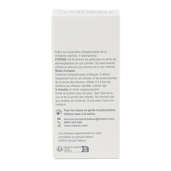 Stiprox 1,5 % shampooing antipelliculaire intensif
