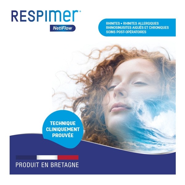 Respimer Netiflow sachet de sels minéraux nasal
