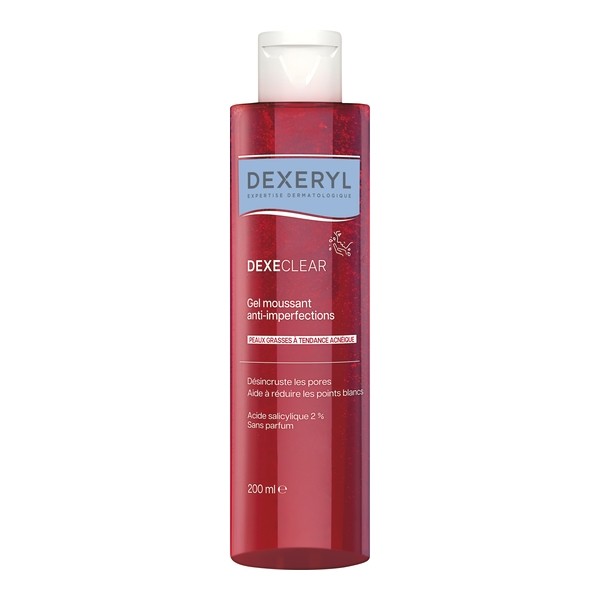 Dexeryl Dexeclear gel moussant anti imperfections