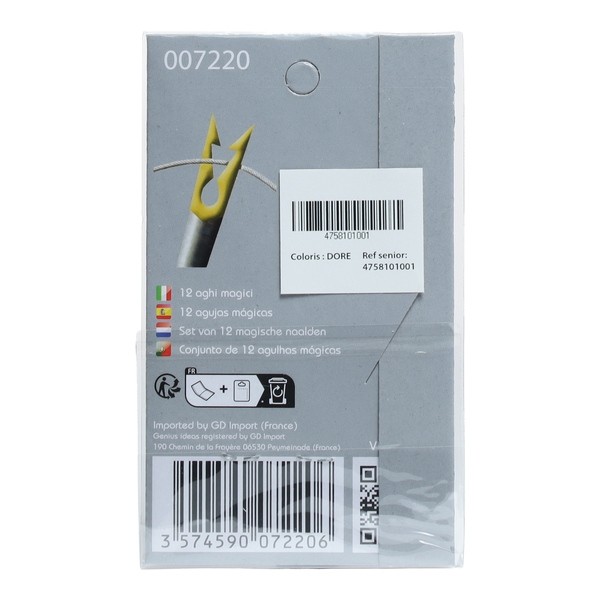 Aiguilles magiques x12