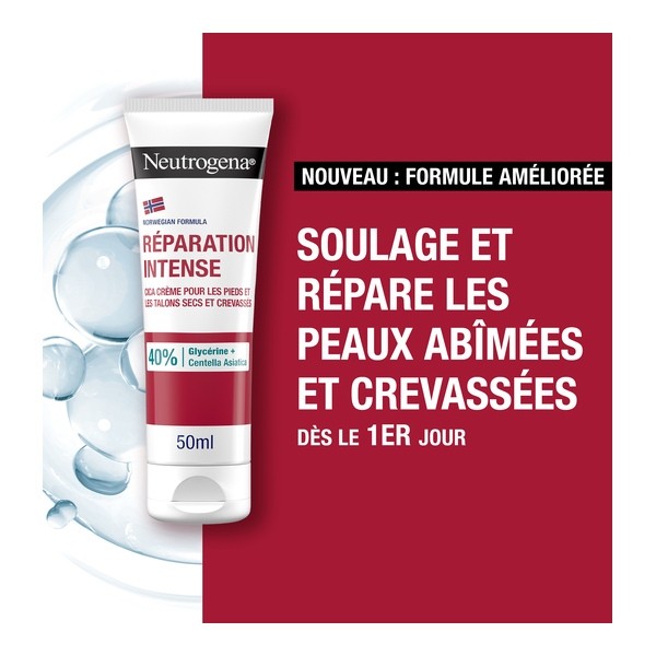 Neutrogena Réparation intense crème hydratante Pieds et talons abimés