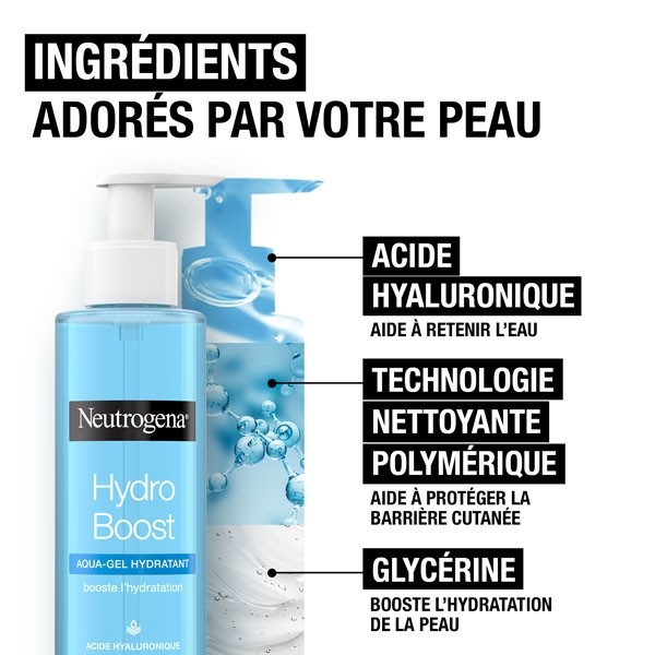 Neutrogena Hydro Boost Aqua Gel Nettoyant hydratant