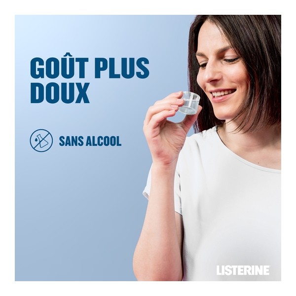 Listerine Soin blancheur Bain de bouche Menthe douce