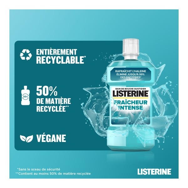 Listerine Fraîcheur Intense bain de bouche