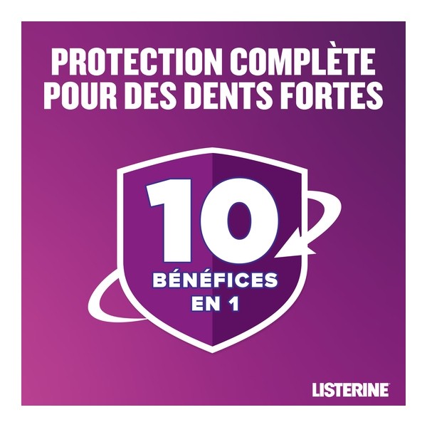 Listerine Total Care bain de bouche gout plus léger