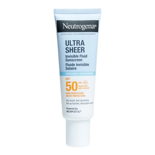 Neutrogena Ultra Sheer Fluide solaire invisible hydratation SPF 50