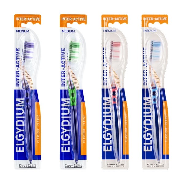 Elgydium Interactive brosse à dents medium