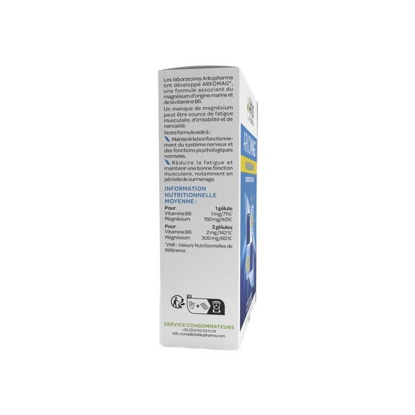ArkoMag Magnésium marin B6 gélules