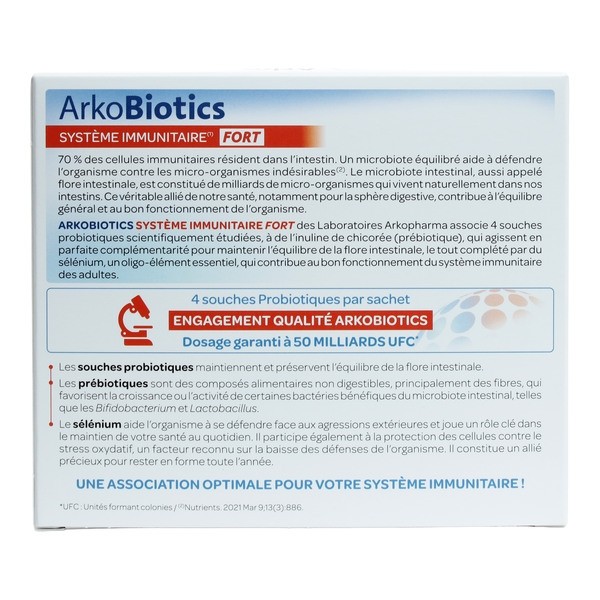 ArkoBiotics Système immunitaire Fort sachets
