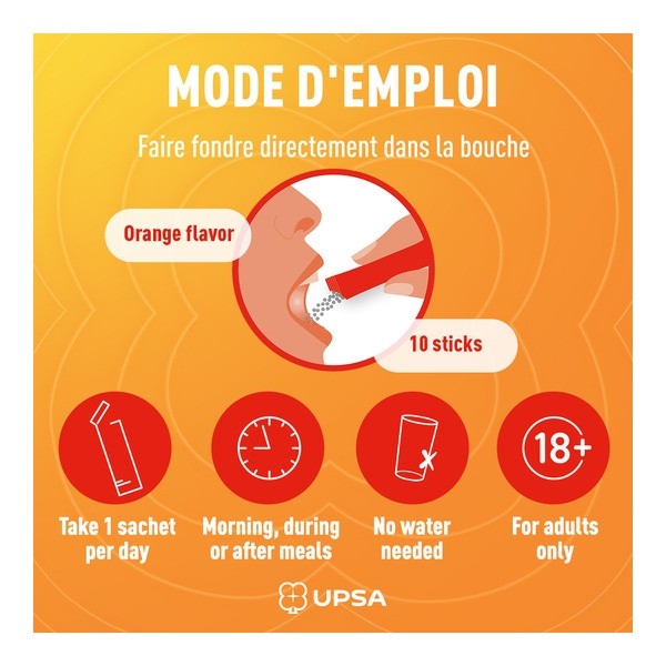 UPSA Vitalité Vitamine C 1000 mg sticks