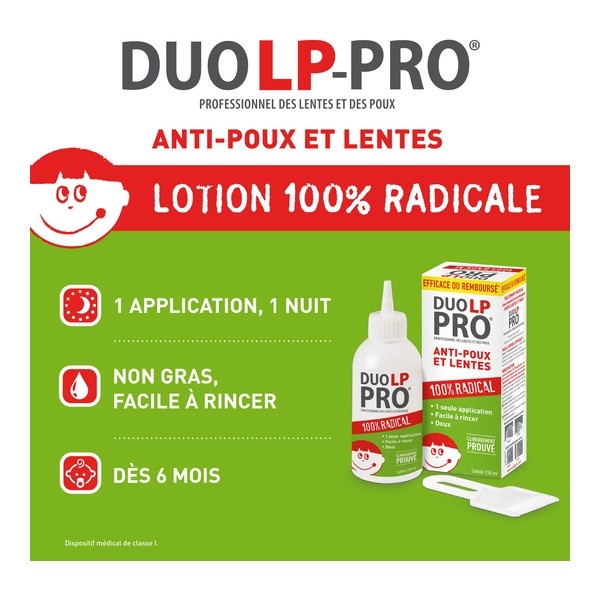 Duo LP Pro lotion anti-poux
