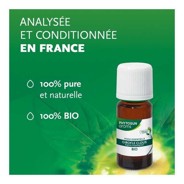 Phytosun Arôms huile essentielle de Clou de Girofle Bio