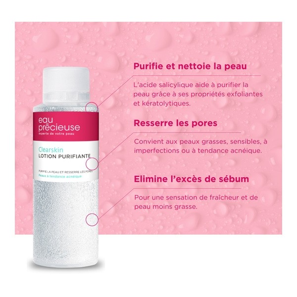 Eau précieuse Clearskin lotion purifiante