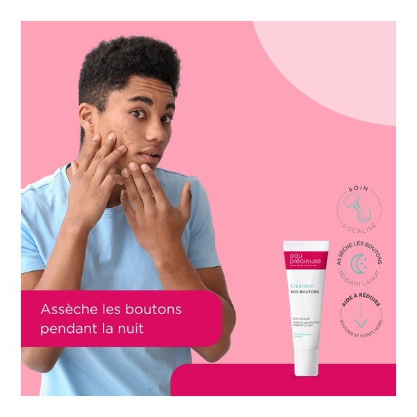 Eau précieuse Clearskin SOS boutons