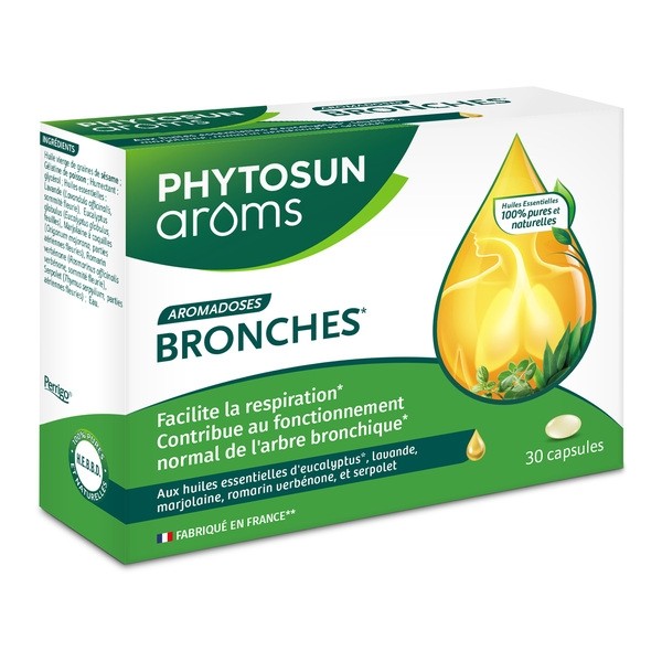 Phytosun Arôms Aromadoses bronches capsules