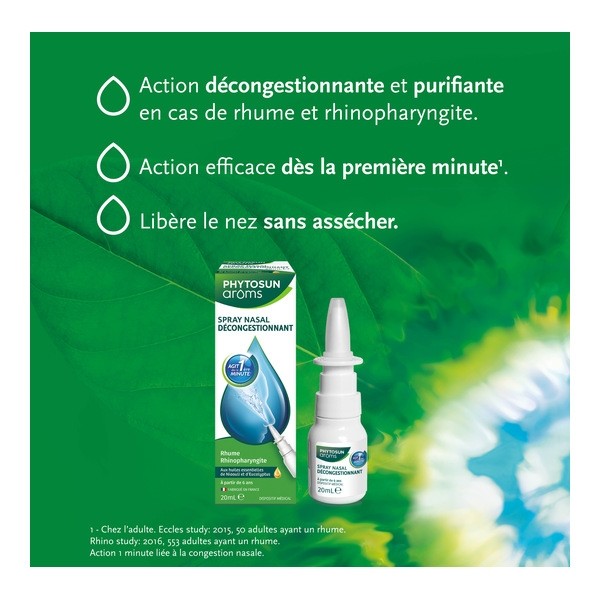 Phytosun Arôms spray nasal décongestionnant