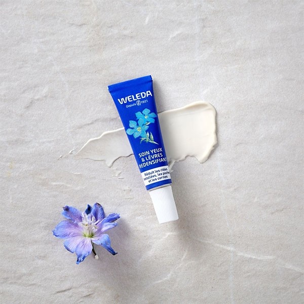 Weleda Soin yeux et lèvres redensifiant Bio Gentiane bleue et Edelweiss