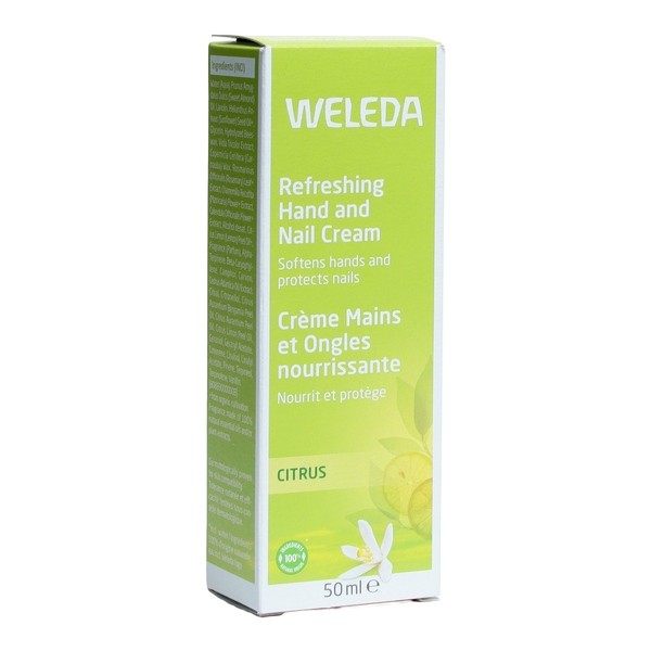 Weleda Citrus crème mains ongles nourrissante