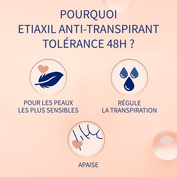 Etiaxil Anti-transpirant Tolérance 48h spray