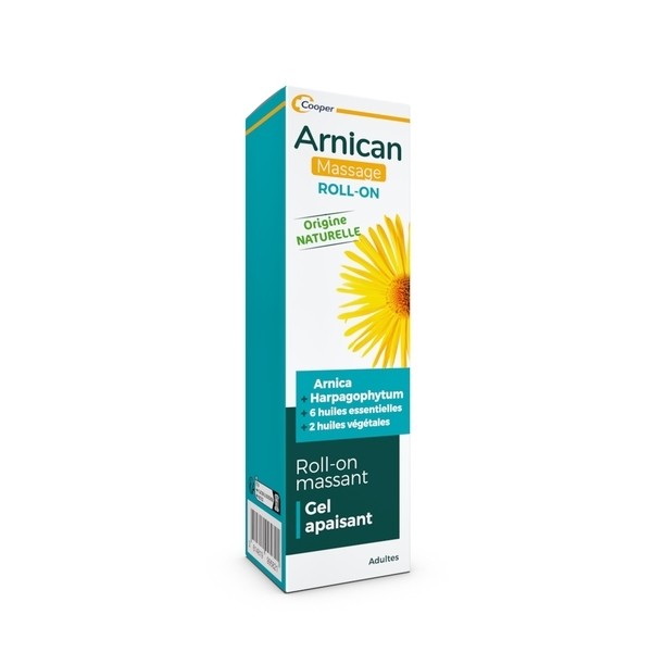 Arnican roll-on massant gel cutané apaisant