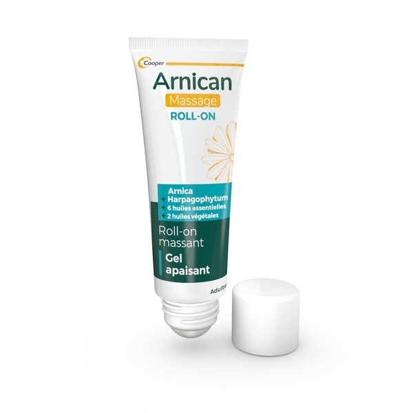 Arnican roll-on massant gel cutané apaisant