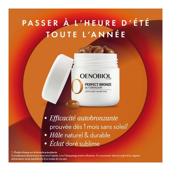 Oenobiol Perfect Bronze Autobronzant capsules