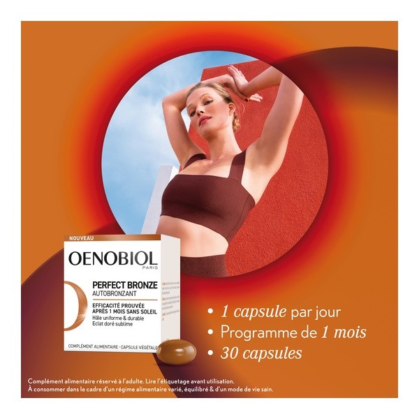 Oenobiol Perfect Bronze Autobronzant capsules