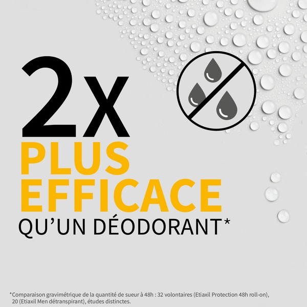 Etiaxil Men détranspirant roll-on