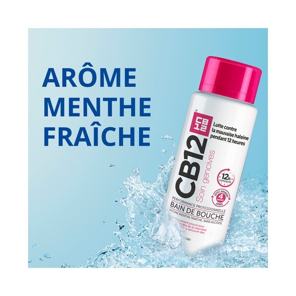 CB12 Soin gencives Bain de bouche