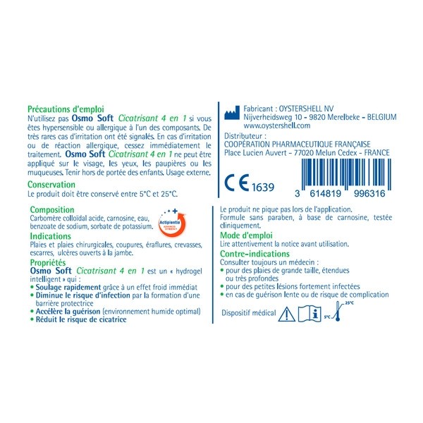 Osmo Soft Cicatrisant 4 en 1