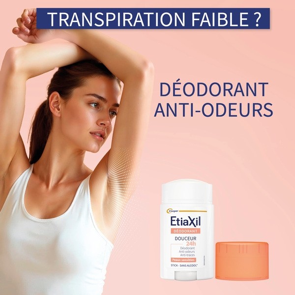 Etiaxil Déodorant Stick Douceur Sans Aluminium