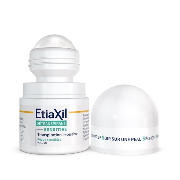 Etiaxil Sensitive Aisselles détranspirant roll-on