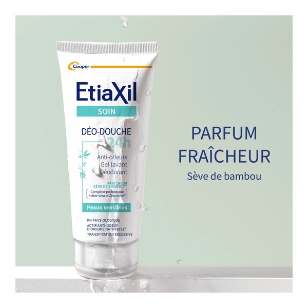 Etiaxil déo-douche 24h Sève de bambou