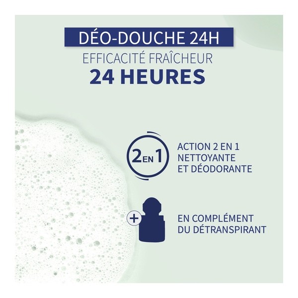 Etiaxil déo-douche 24h Sève de bambou