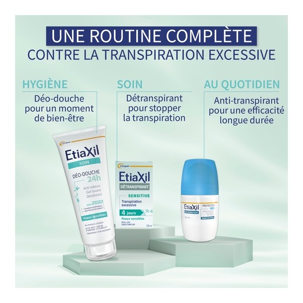 Etiaxil déo-douche 24h Sève de bambou