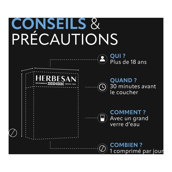 Herbesan Sommeil comprimés