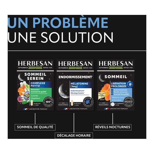 Herbesan Sommeil comprimés