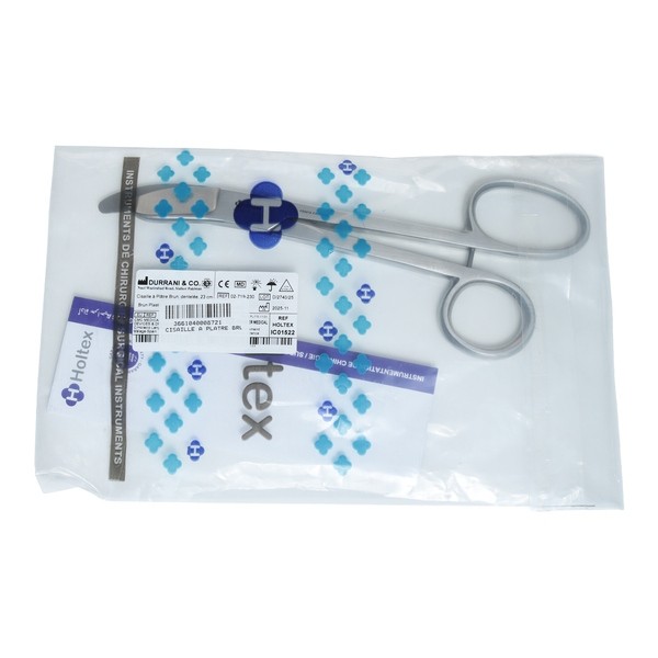 Holtex Cisaille à plâtre de Brun dentelée