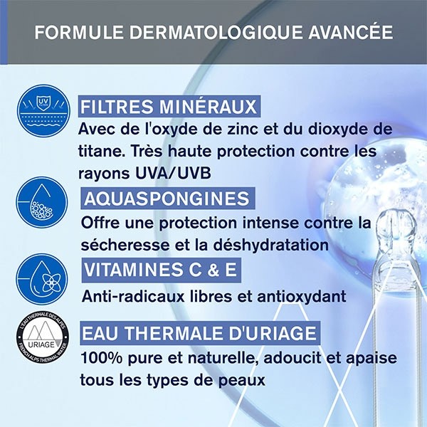 Uriage Bébé 1 ère crème solaire minérale SPF 50+