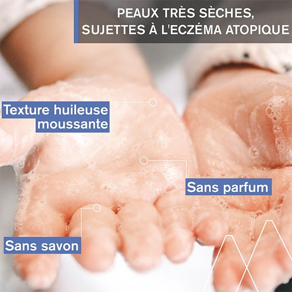 Uriage Bébé  Xémose C8+ 1ere huile lavante anti-grattage