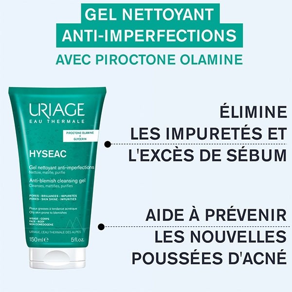 Hyseac gel nettoyant visage et corps