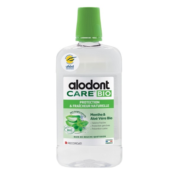 Alodont Care Bio protection et fraîcheur naturelle bain de bouche