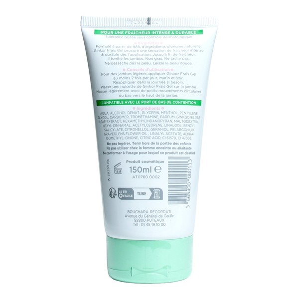 Ginkor Frais gel fraîcheur intense
