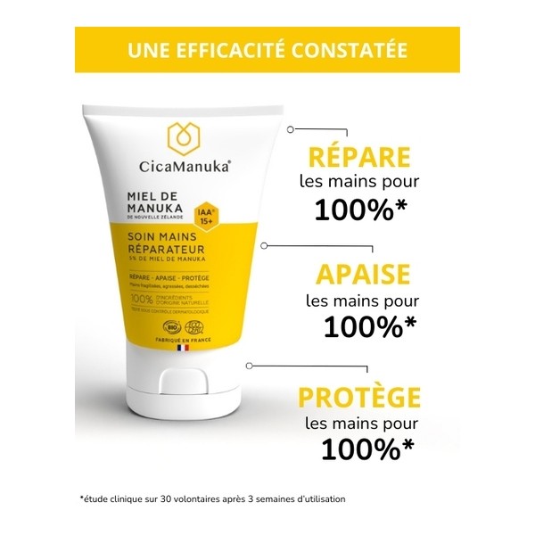 CicaManuka soin mains réparateur bio