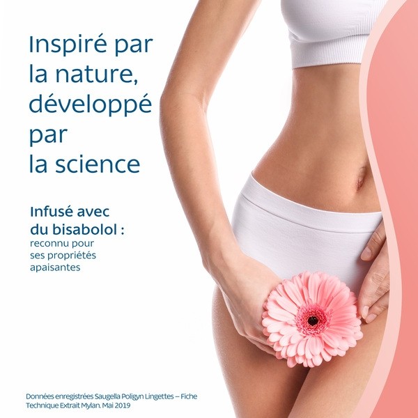 Saugella Poligyn Lingettes intimes sachets individuels